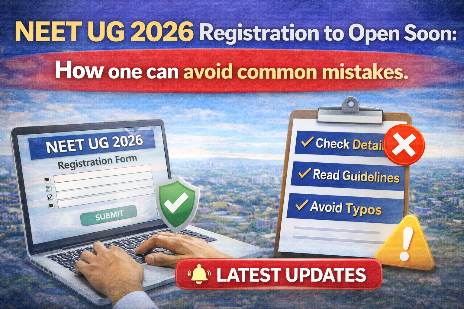 NEET UG 2026 Registration to Open Soon: How one can avoid common mistakes.